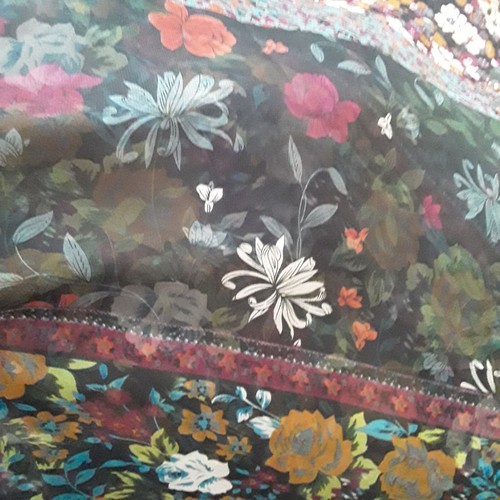 Women's Scarves Wraps 70" x 40" Accessories Animal Print Floral Cejon Party - Picture 3 of 3