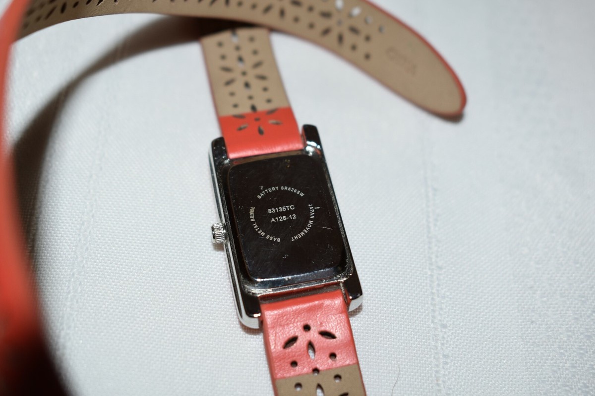 Women's Orange Fashion Watch, Base Metal Bezel, Japan Movement
