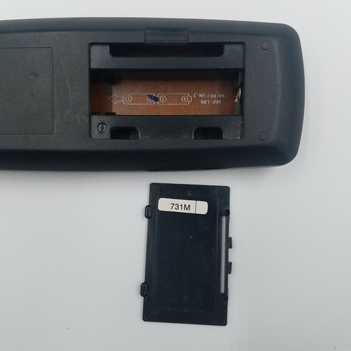 Genuine JVC 731M Shuttle Plus MBR TV VCR Cable Remote Control Tested Works - Picture 3 of 3