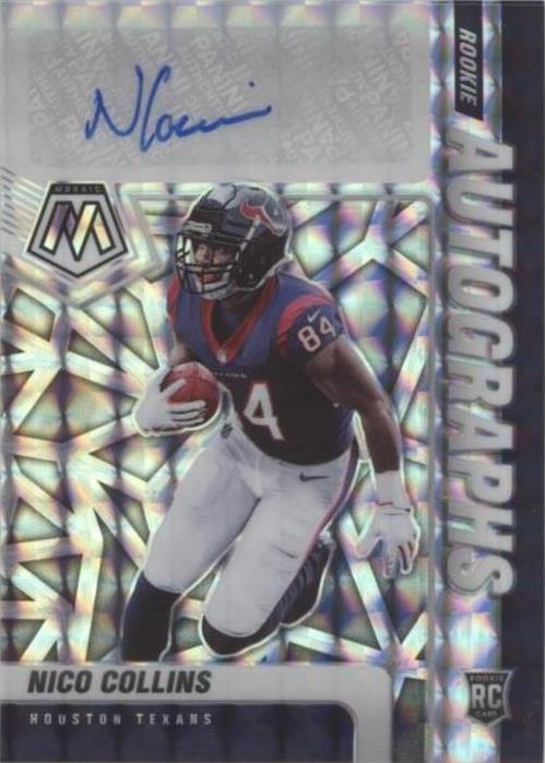 2021 Panini Mosaic Nico Collins #RA-30 - 1 of 2