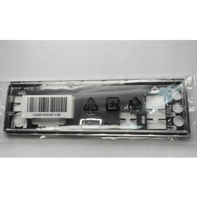 1pcs For GIGABYTE B660M D2H DDR4 Motherboard Backplane I/O Shield Backplate