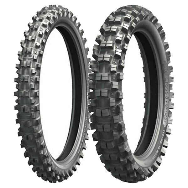 COPPIA GOMME MICHELIN 70 -17 STARCROSS 5 M DOT2022 + 100/90-19 STARCROSS 5 M