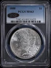 1888-P $1 Morgan Silver Dollar PCGS MS 63 | Uncirculated UNC