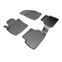 3D Gummi Fussmatten Passend FüR Vw Tiguan | Typ 5N | Bj 2007 - 2016 | Passgenau