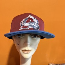 Fanatics Used Colorado Avalanche 2020-21 Burgundy Regular Season Hat Gilbert