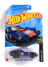 Hot Wheels SHELBY COBRA DAYTONA COUPE Dark Blue 122/250 HTF10 1:64 HW Race Day