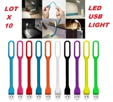 new lot 10 USB LED Light Lamp for Computer Keyboard Laptop Notebook power bank 