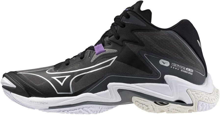 Волейбольные кроссовки MIZUNO WAVE LIGHTNING Z8 MID Black V1GA2405 US725 см 29390₽