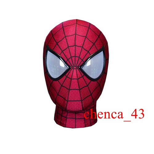 Update Spider-man Mask The Amazing Spiderman 2 Headgear Cosplay Props Halloween - Picture 29 of 71