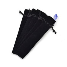 10PCS Velvet Pen Pouch Sleeve Holder Single Pen Bag Case Pencil Bag Square HC