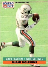 1991 Pro Set Football Mark Clayton