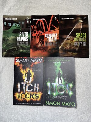 Kathy Lee, Simon Mayo Book Bundle X 5, Childrens, Adventure, Action, Fantasy