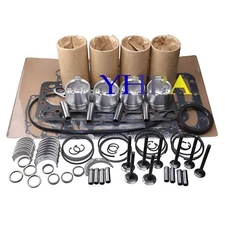 4JB1 Overhaul Rebuild Kit for Isuzu Engine 2.8L Bobcat 843 853 1213 960 2060