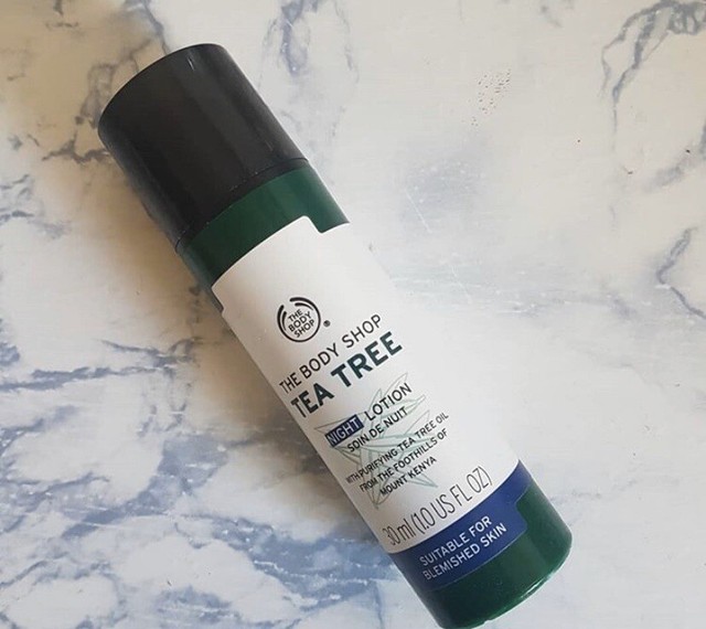 tea tree oil night cream
