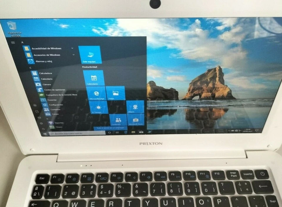 PC PORTATIL PRIXTON 10,1" INTEL CELERON / WINDOWS 10 / HDD 32 GB - Imagen 3 de 4