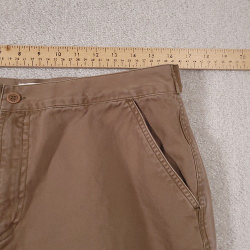 Vintage Calvin Klein Baggy Cargo Pants Women's 13 Beige Wide Leg Grunge Skater - Picture 11 of 22