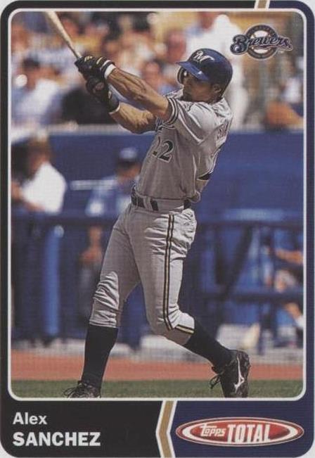 2003 Topps Total - Alex Sanchez #544 - 1 of 1