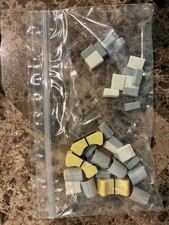 Knob Kit Allen  Heath GL ML WZ Mix Wizard ALL Knobs Volume Buttons YELLOW