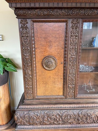 Antique Bookcase - German Early 20th Century - Picture 3 of 4
