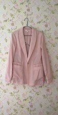Women's Coat One Button High Quality Blazer Size 10.