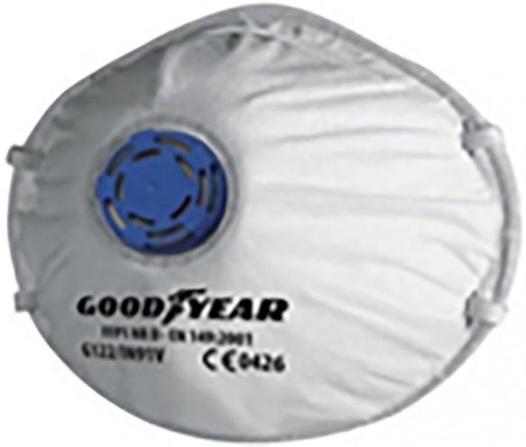 Mascherina protettiva FFP2 con valvola mod. G122/IN92V Lavoro