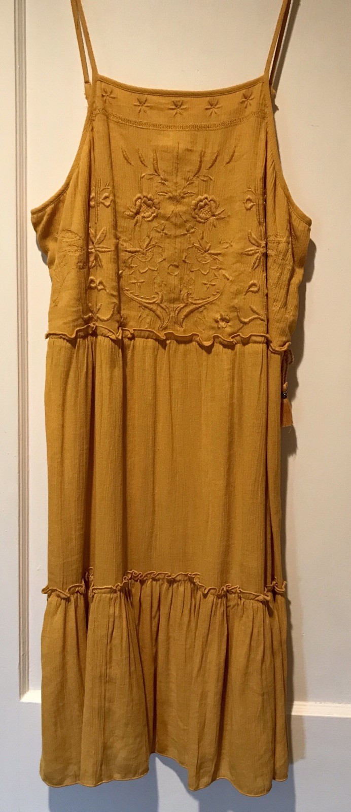 Yellow Sundress / NWT Young Contemporary Size XS; Retail $48-image