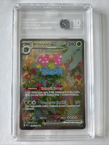 Venusaur ex graded TAG 10 for sale on eBay