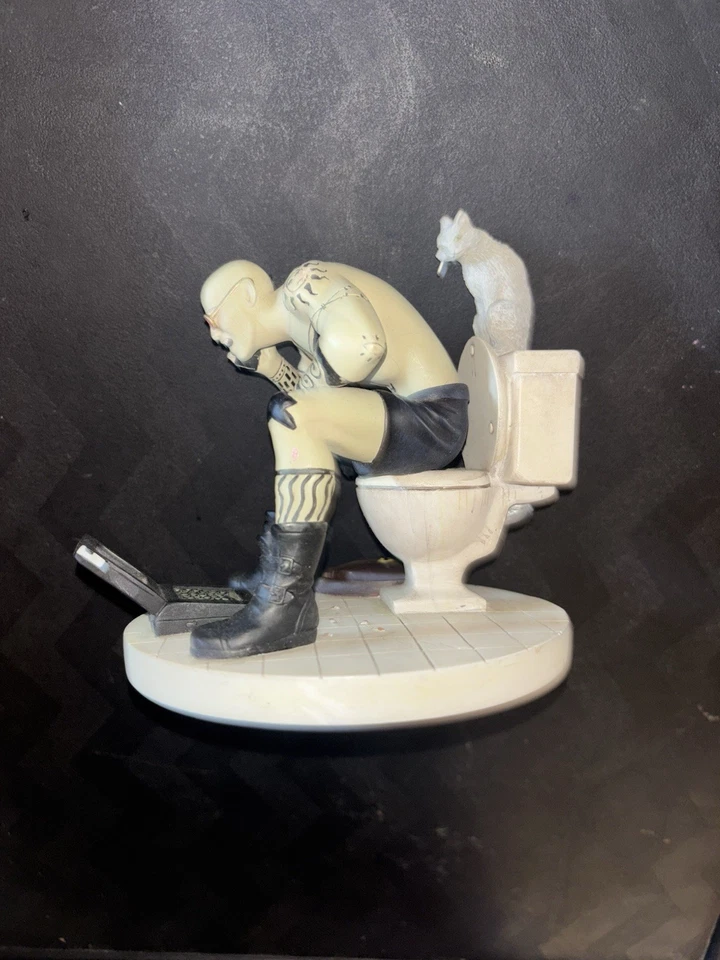 DC Direct Transmetropolitan Spider Jerusalem 5"x5.5" Estatua Escasa Sin usar, en caja LA551 Foto 4 de 4