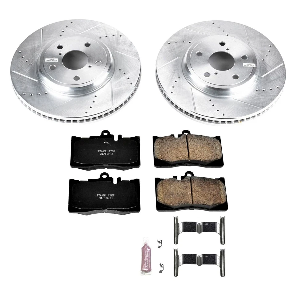 PowerStop K2327 Brake Kit For Lexus LS430 2001-2006 Front - Image 2 of 4