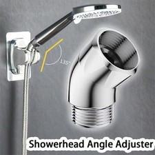 Universal Port Showerhead Angle Adjuster Handheld Shower Arm Extension