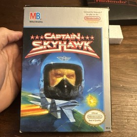 Captain Skyhawk (Nintendo NES, 1989) Completo En Caja - Probado - Aut&eacute;ntico