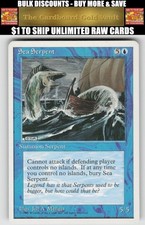 Magic_the_gathering Fourth Edition # Sea Serpent