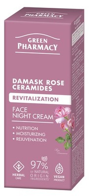 GREEN PHARMACY Revitalisierende Nachtcreme mit Damaszenerrose und Ceramiden