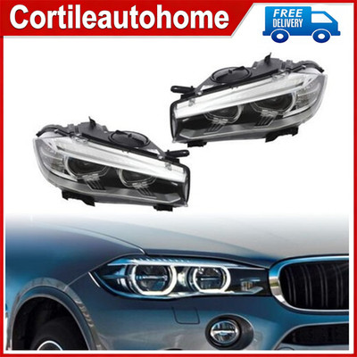 For 2014-2018 BMW X5 F15 F85 Xenon/HID Headlight Projector Headlamp(s) LH/RH