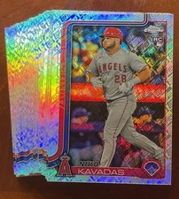 2025 Topps Chrome Topps Logo Refractor Complete your set FREE SHIPPING