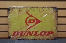 Dunlop vintage metal sign Retro Man Cave Wall Decor Item #T-09