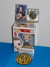 Funko Pop WWE Chris Jericho #40 w/Jericho Appreciation Society Patch/Pin & Card