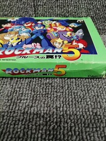 CAPCOM Famicom Soft Rockman 5 Used