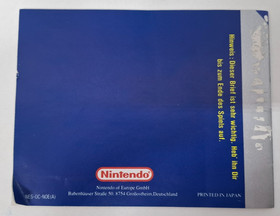 StarTropics Nintendo Entertainment System NES Manuel & Notice Avec OVP Complet