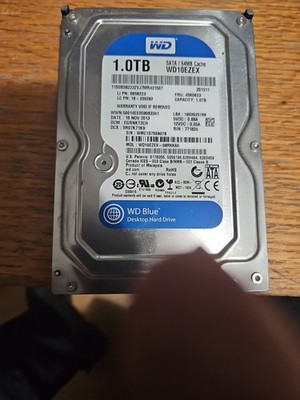 Western Digital Blue (7200RPM, 3.5''  64MB Cache) 1TB Internal Tested