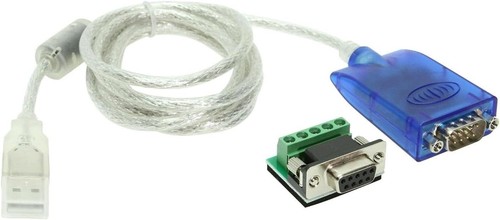 Adaptateur série USB vers DB9 durable 5 pieds avec puce FTDI et protection contre les surtensions 600 W - Photo 4/8