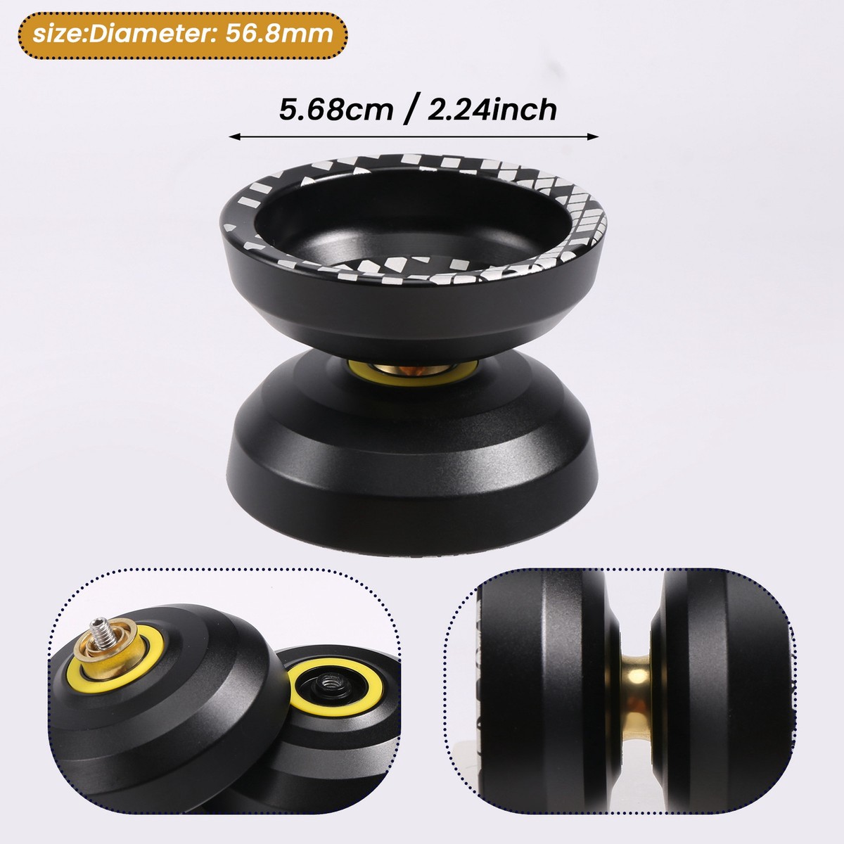 Unresponsive LIGHT CHASER X3 Competitive Yo-Yo,Alloy for