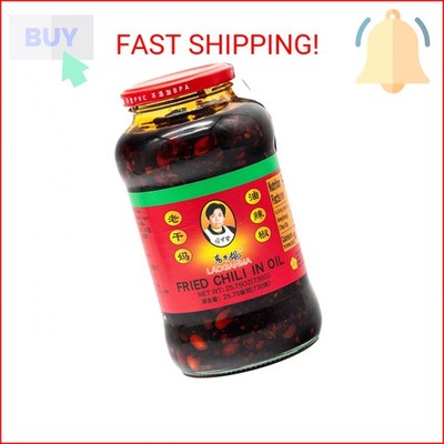 Lao Gan Ma Fried Chili in Oil   730g (25.75 oz) | Authentic Chinese Chili Crisp
