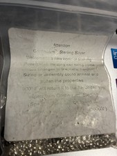 3.48 Ozt Continuum Sterling Silver #0941 Extreme White Casting/Rolling Grain