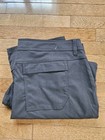 PrAna Breathe Hiking Pants Mens 40x29 Grey Performance Stretch RN 124977 Cargo