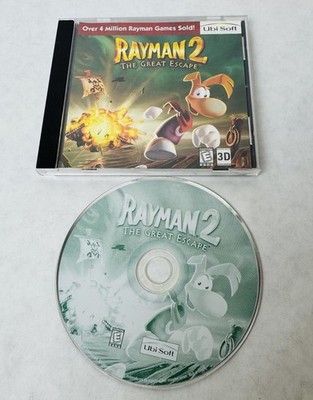 Rayman 2 The Great Escape (PC CD-ROM, 1999) Ubi Soft