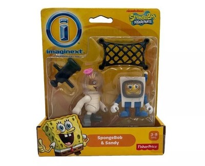 Imaginext SpongeBob SquarePants & Sandy 2-pack Figure Set Toys R Us Exclusive