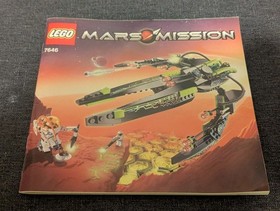 100% complete w/ manual Lego Mars Mission set 7646 ETX Alien Infiltrator