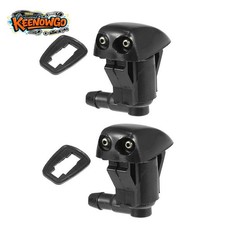 2pcs Windshield Washer Nozzle Front Dual Holes Fit For Honda Civic 1998-2000 2pcs Windshield Washer Nozzle Front Dual Holes Fit For Honda Civic 1998-2000