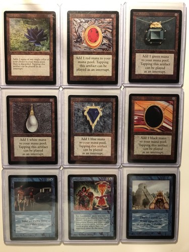 MTG Beta Power 9 Proxies Set Black Lotus  Magic the Gathering